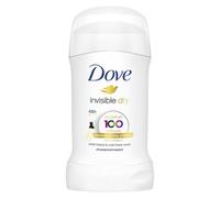 Dove, Deodorante Invisible Dry Stick, Deodorante Antitraspirante in Stick, con 1/4 Crema Idratante, Zero Macchie, Protezione Fino a 48 Ore, con Olio Nutriente, Deodorante Uomo e Donna, 40ml