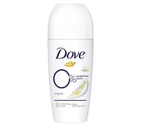 Dove, Deodorante Roll On Advanced 0% Sali Original, Deodorante Antitraspirante, Formula Senza Alcol e Sali di Alluminio, Protezione Fino a 48 Ore, Deodorante Uomo e Donna, 50ml