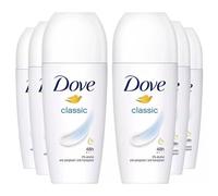 Dove Deodorante Roll On Classic Antitraspirante Unisex 48H 50 Ml (6)