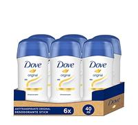 Dove - Deodorante Roll-On Original, 6 pz. (6 x 40 ml)