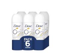 Dove Deodorante RollOn Advanced Original 0% Sali di Alluminio, 6x50ml | 72 Ore Protezione Sudore e Odori, con Zinco Antibatterico, 0% Alcol