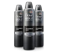 3x Dove Deodorante Spray 250 Ml. Men Invisible Dry