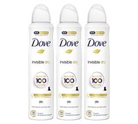 Dove, Deodorante Spray Invisible Dry, con Crema Idratante e Oli Naturali, Antitraspirante, Senza Alcool, Zero Macchie, Pelle Asciutta Fino a 48 Ore, Deodorante Uomo e Donna, 3 Pezzi da 250 ml