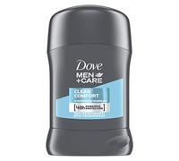 Dove, Deodorante stick per uomo Plus Care Clean Comfort, anti-traspirante, 50ml, Pack of 6