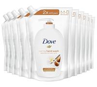 DOVE Detergente Cremoso Burro di Karitè e Vaniglia Ricarica 10x500 ml (Confezione da 6)