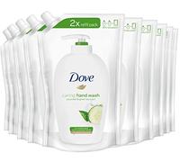 DOVE Detergente Cremoso Cetriolo & Tè Verde Ricarica 10x500 ml (Confezione da 6)