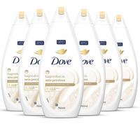 Dove Docciaschiuma Seta Preziosa, Formula con Idratante Dermo-Naturale, con 1/4