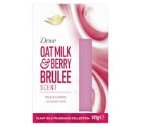 Dove Docciaschiuma Solido Oat Milk & Berry Brulee, con Latte Vegetale di Avena, Note di Frutti di Bosco e Zucchero di Canna, 100% Detergenti Delicati, Senza Solfati, Formula Delicata