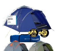 Dove Domani Pop Up Tenda Familiare Tenda A Fune 3 Persone Tenda 220 X 130 Grigio