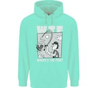 Dove È Il Pesce WTF Divertente Felpa Da Pescatore Per Bambini