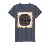 Dov'è finito Il Rum: Festa Tropicale sulla Spiaggia Maglietta, Donna, Pervinca, S