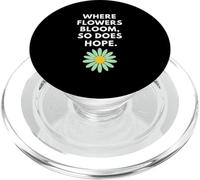 Dove fioriscono i fiori, così la speranza di ispirazione botanica PopSockets PopGrip per MagSafe