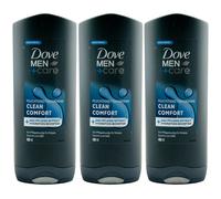 Dove Gel Doccia Clean Comfort 3 X 400ml 3in1 Doccia Corpo - Capello - Viso XL