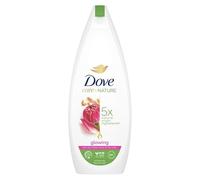 Dove - Gel doccia Glowing con fiore di loto e acqua di riso, 600 ml, confezione da 6