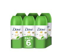 Dove Go Fresh Cetriolo Roll-On 50 ml, Confezione da 6