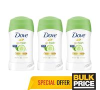 Dove Go Fresh Cucumber Stick Deodorante Crisp Clean 48H Sweat Odor Protect Co...