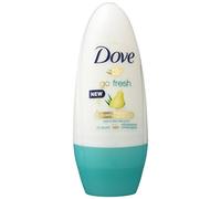 Dove Go Fresh Pear & Aloe Vera, deodorante roller, anti-traspirante, protegge dal sudore e idrata la pelle fino a 48 ore, 6 x 50 ml