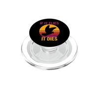 Dove Hunting Trip Hunters retrò vintage Se vola si muore PopSockets PopGrip per MagSafe