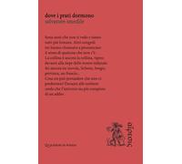 Dove i prati dormono