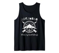 Dove il mio cuore appartiene Arkansas Travel Canotta