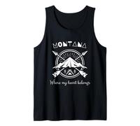 Dove il mio cuore appartiene Montana Travel Canotta