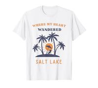 Dove il mio cuore vagava Salt Lake City Utah Maglietta
