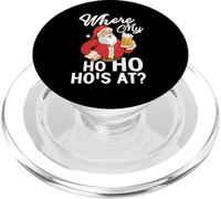 Dove il mio Ho Hos a divertente Babbo Natale PopSockets PopGrip per MagSafe