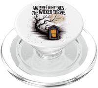 Dove la luce muore Il malvagio prospera albero inqui PopSockets PopGrip per MagSafe