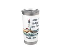Dove la luce non svanisce mai Whitley Bay Bicchiere termico in acciaio inox doppia parete