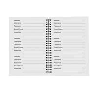 Dov'è La Mia Password? - Taccuino Password Originale Per Tracciamento Accessi Sicuro | Agenda Organizzativa Codici Con Suggerimenti Per Credenziali Dimenticate E Nomi Utente