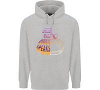 Dove Le Parole Falliscono La Musica Parla Chitarra Rock Uomo Felpa