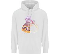 Dove Le Parole Falliscono La Musica Parla Chitarra Rock Uomo Felpa