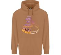 Dove Le Parole Falliscono La Musica Parla Chitarra Rock Uomo Felpa