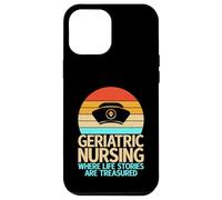 Dove le storie di vita sono tesoro infermiera geriatrica Custodia per iPhone 12 Pro Max