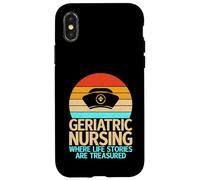 Dove le storie di vita sono tesoro infermiera geriatrica Custodia per iPhone X/XS
