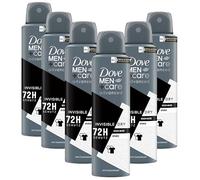 Dove Men+Care advanced Anti-Transpirant Invisible Dry contro le tracce bianche protegge 72 ore dall'odore del corpo e dal sudore, 150 ml, 6 pezzi
