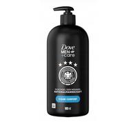 Dove Men+Care - Confezione da 6 bagnoschiuma 3 in 1 DFB Edition con dispenser, Clean Comfort, 900 ml