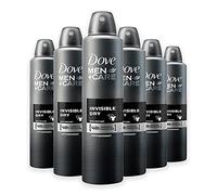 Dove Men+Care DMC Deodorante Spray Uomo Invisible Dry, 6 Pezzi da 250 ml