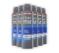 Dove Men+Care DMC, Deodorante Uomo Spray Cool Fresh, 6 pezzi da 150 ml