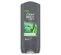 Dove Men+Care Gel doccia 3 in 1 per corpo, viso e capelli - Minerali + Sage Reviving - 400 ml