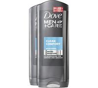 Dove Men + Care Gel Doccia Clean Comfort, confezione doppia (2 X 250 ML)