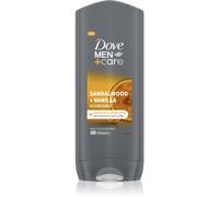 Dove Men+Care Sandalwood&Vanilla gel doccia 3 in 1 per uomo 400 ml