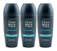 Dove Men Deo Roll On CLASSIC 3 X 50Ml 48H Protezione Anti-Traspirante Deodorante