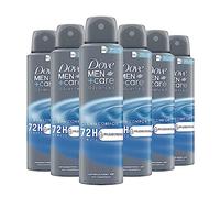 Dove Men plus Care advanced Anti-Transpirant Clean Comfort protegge 72 ore dall'odore del corpo e dal sudore, 150 ml, 6 pezzi