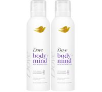 Dove Mousse Doccia Body + Mind Lavanda e Latte d'Avena Idratante 200 ml (Confezione da 2)