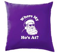 Dove My Ho's At - Cuscino - Divertente Babbo Natale Maleducato Slogan