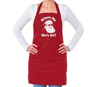 Dove My Ho's At - Unisex Adulti Grembiule - Divertente Babbo Natale Maleducato