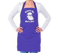 Dove My Ho's At - Unisex Adulti Grembiule - Divertente Babbo Natale Maleducato