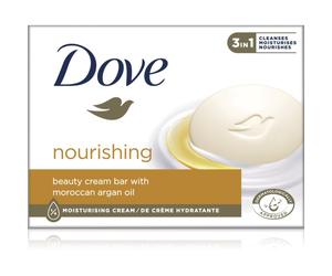 Dove Nourishing Argan pastiglia cremosa detergente 90 g