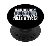 Dove ogni scansione racconta una storia Radiologia PopSockets PopGrip Adesivo
